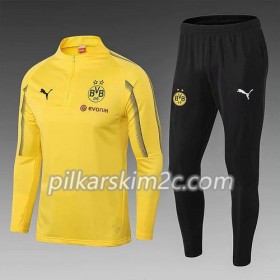 Borussia Dortmund Komplet Bluzy Treningowe Żółty 2018-2019